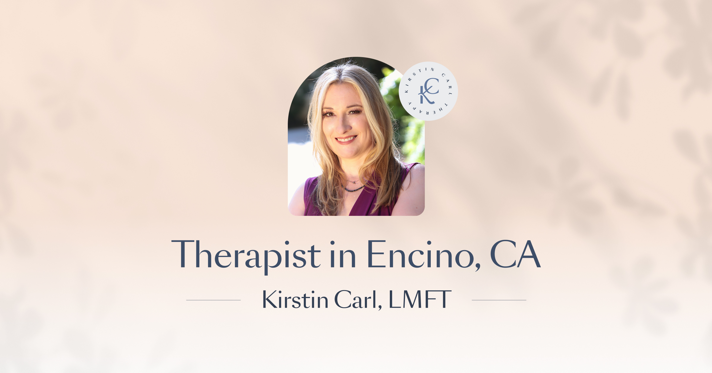 Kirstin Carl Therapy
